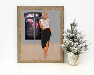 A Lot Can Happen in a Year- Fashion Illustration