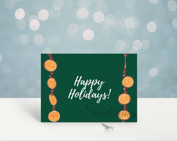 Oranges & Cranberries- Christmas Cards