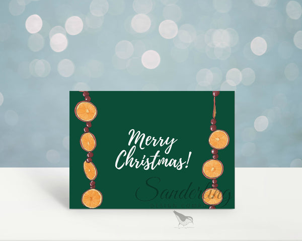 Oranges & Cranberries- Christmas Cards