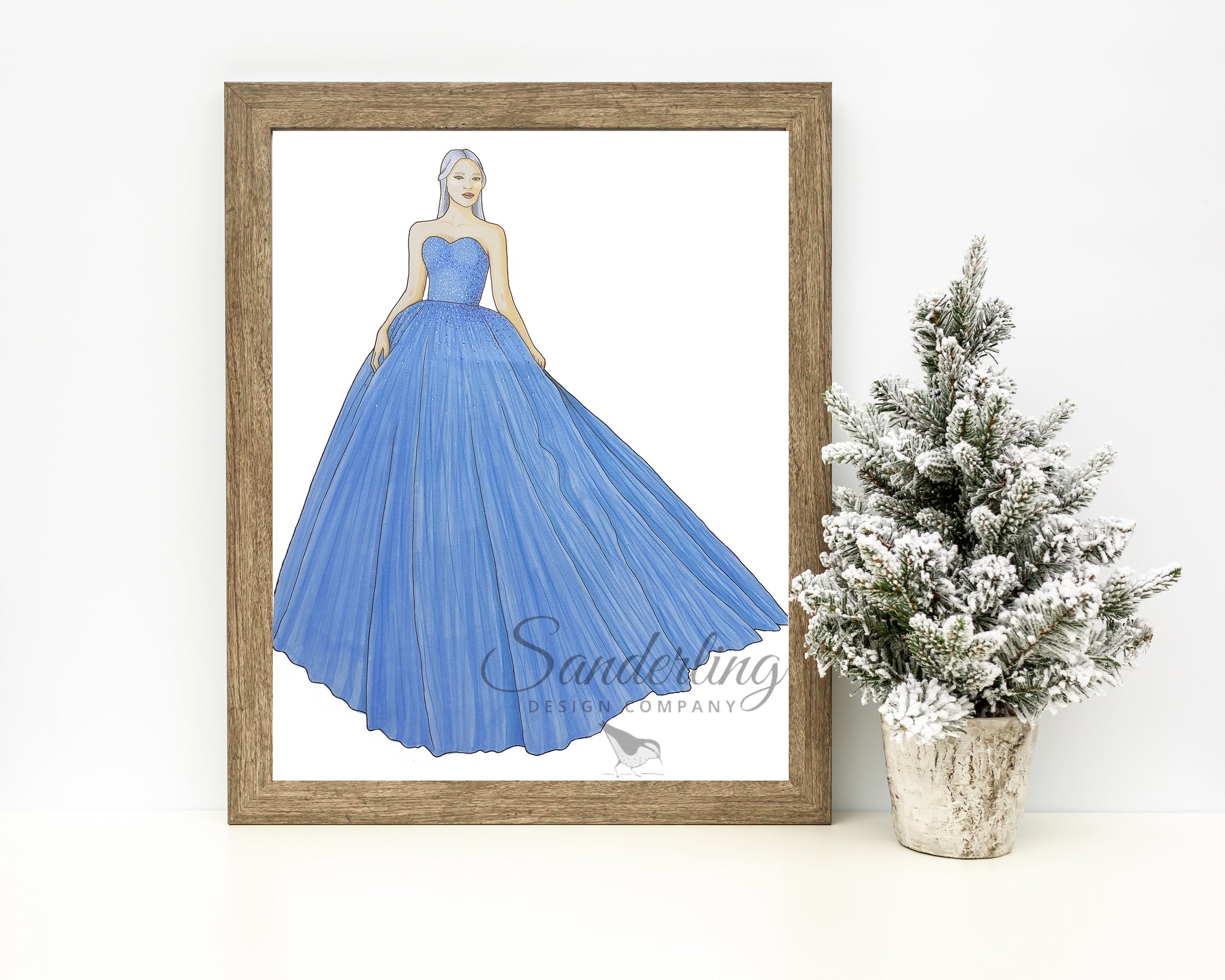 Blue Gown