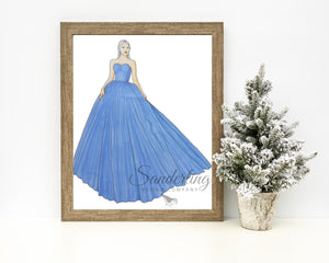 Blue Gown